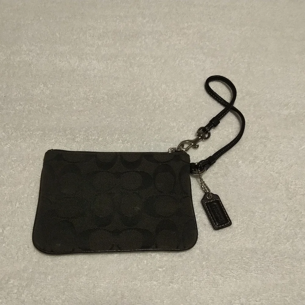 Authentic Coach Black Wrislet